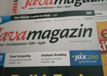 Czasopisma Java magazine z płytami CD na sprzedaż  Szkaradowo