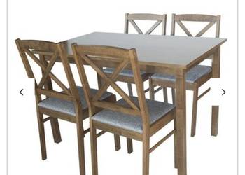 Zestaw do jadalni stół drewniany i krzesła na sprzedaż  Warszawa