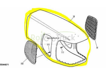 MASKA SILNIKA JOHN DEERE AL175392 na sprzedaż  Kolno