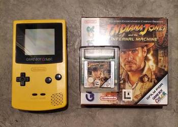 GameBoy COLOR + gry Indiana Jones ATIM i BLADE na sprzedaż  Marki