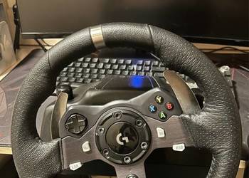 kierownica logitech g920 z shifterem, używany na sprzedaż  Breń