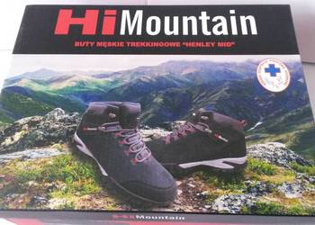 Buty trekingowe męskie Hi Mountain Henley Mid 44 skóra na sprzedaż  Jaworzno