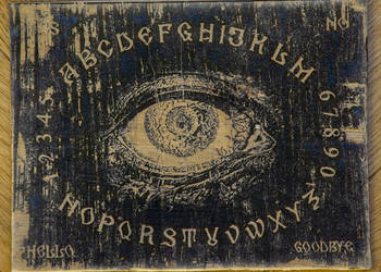 Ouija prezent spirytyzm wywoływanie duchów halloween gra pla, używany na sprzedaż  Warszawa