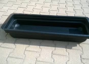 Używany, Kuweta wanienka o wym.98x35x15cm czarne tworzywo na sprzedaż  Wrocław