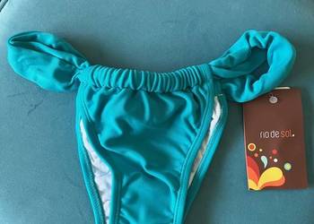 Nowe bikini brazylijskie dół majtki brazyliany Rio de Sol turkus na sprzedaż  Nisko