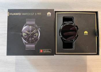 Używany, Smartwatch Huawei Watch GT3 46mm Komplet na sprzedaż  Elbląg