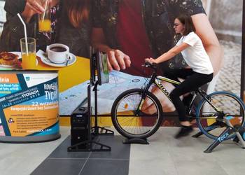 Symulator jazdy na rowerze | Trenażer | Event rowerowy na sprzedaż  Warszawa