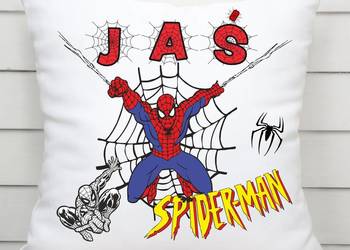 Spider Man Poduszka 40 x 40 cm + Twoje imię na sprzedaż  Gorzów Wielkopolski
