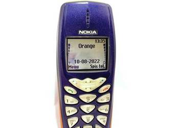 Telefon Nokia 3510i Granatowa Orange na sprzedaż  Warszawa