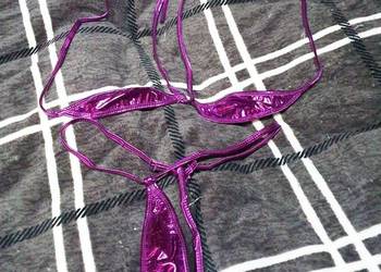 Micro bikini stringi kostium kąpielowy, używany na sprzedaż  Zawiercie