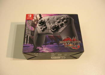 Nintendo Switch Pro Controller Monster Hunter Rise Sunbreak HAC-A-FSSKQ, używany na sprzedaż  Opole