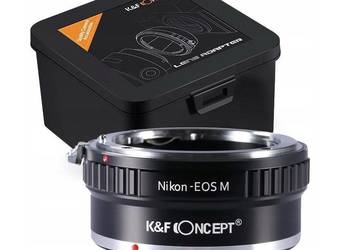 Adapter Nikon na EOS M EF-MOUNT EF-M KF Concept na sprzedaż  Warszawa