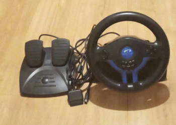 Kierownica + pedały Apollo na PC i PS2 na sprzedaż  Aleksandrów Łódzki