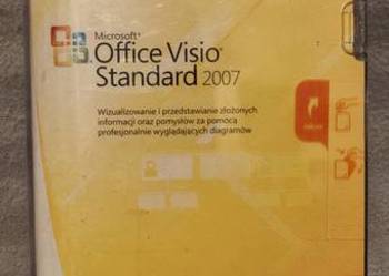 Microsoft Office Visio Standard 2007, nowy folia, używany na sprzedaż  Warszawa