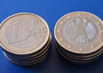 Kolekcjonerskie euro 2002 Niemcy pakiet 10 monet na sprzedaż  Ciechanów