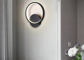 Używany, Kinkiet ścienny Lampa LED Nowoczesna MODERN 14W RING na sprzedaż  Choroszcz