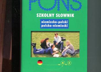 PONS Szkolny słownik niemiecko polski polsko niemiecki, używany na sprzedaż  Szczecin