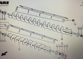 CLAAS 00 0734 916 1/Claas suwak/Claas Lexion 580 750-730 67… na sprzedaż  Jastrzębniki
