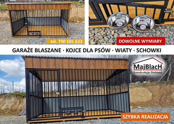 PRODUCENT - Kojec dla Psa na Dowolny Wymiar – Maj-Blach na sprzedaż  Wodzisław Śląski