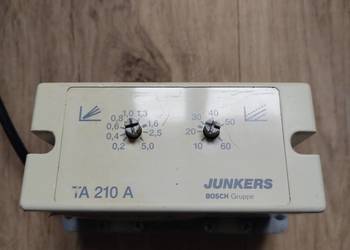 Regulator temperatury TA 210 A piec piecyk kocioł Junkers Bosch + czujnik na sprzedaż  Katowice