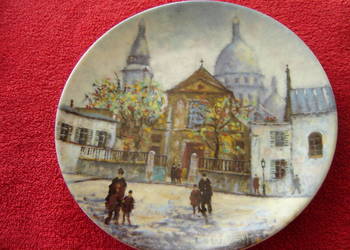 Limoges talerz kolekcjonerski Montmartre, używany na sprzedaż  Nowy Sącz