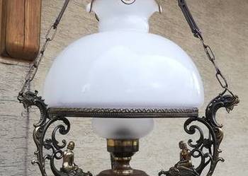 Lampa wisząca stylowa retro naftowa zabytkowa żyrandol na sprzedaż  Garwolin
