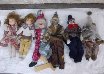 Kolekcja starych porcelanowych ceramiczny lalek 6 szt. na sprzedaż  Bielsko-Biała