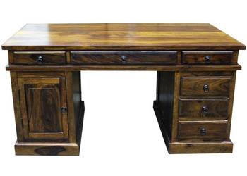 Indyjskie drewniane masywne biurko palisander 80764 na sprzedaż  Limanowa