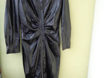 ZARA sukienka Xs/34 z włoskiej skóry na sprzedaż  Żory