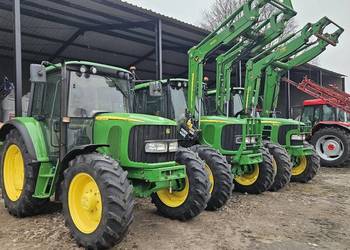 John Deere 6120 biegi pełzające Klimatyzacja Amortyzowana oś na sprzedaż  Gruntowice