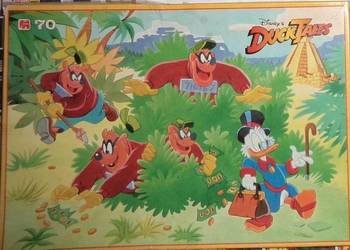 old vintage puzzle Walt Disney 1986 Kaczor Donald Duck tales, używany na sprzedaż  Rzeszów