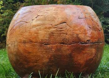 Ceramiczna donica/kula ogrodowa 40 cm. mrozoodporna na sprzedaż  Jelenia Góra
