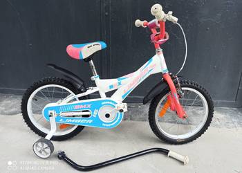 Rowerek Dzieciecy Firmowy 16 cali LIMBER BMX + KÓŁKA+ PCHACZ + KASK !! na sprzedaż  Wieliczka