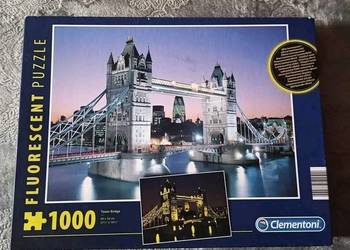 Puzzle 1000 fluorestencyjne, Tower Bridge na sprzedaż  Rzeszów