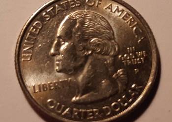 Moneta USA QUARTER DOLLAR 2001 P- STAN NEW YORK - 25 centów na sprzedaż  Pruszków