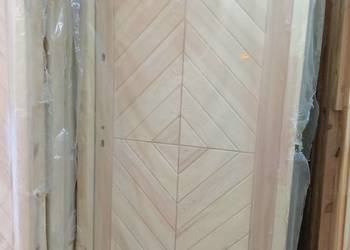 drzwi drewniane goralskie ocieplane sosnowe na sprzedaż  Wieliczka