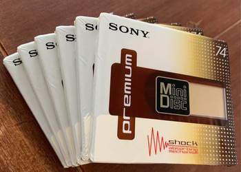 Sony Premium MiniDisc 74 min. Nowe MD. na sprzedaż  Warszawa