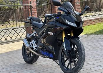 Yamaha YZF125 zarejestrowany,niski przebieg,leovince,A1/B na sprzedaż  Gniezno