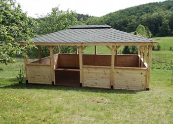 Używany, Altana, domek, wiata: drewniana konstrukcja na zamówienie na sprzedaż  Ełk