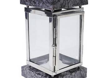 Lampion Nagrobny Granit Orion + Stal nierdzewna  Znicz, używany na sprzedaż  Rzeszów