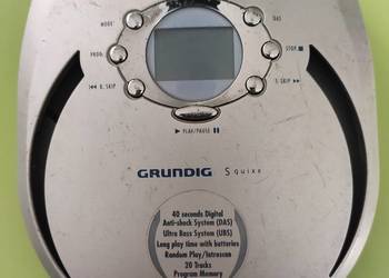 Odtwarzacz CD Discman GRUNDIG SQUIXX - CDP 4102 AS 40, używany na sprzedaż  Białystok