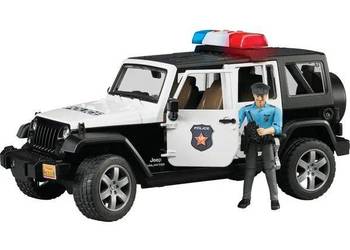 Samochód policyjny Jeep Rubicon BRUDER 02526 na sprzedaż  Przasnysz
