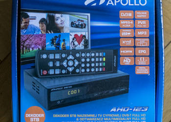 Apollo AHD-123 Dekoder DVB-T i odtwarzacz FHD Tuner na sprzedaż  Warszawa