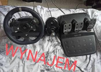 Używany, Wynajem kierownica Logitech G920 Shifter XBOX PC 100zł 7 dni na sprzedaż  Bydgoszcz