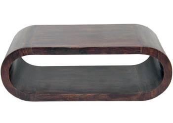 Nowoczesna ława stolik kawowy owalny z drewna palisandru na sprzedaż  Limanowa