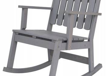 Krzesło fotel bujany drewno szary Blooma ławka jednoosobowa na sprzedaż  Zamość