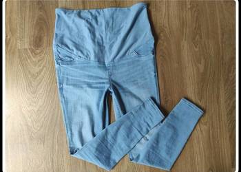 Jeansowe spodnie ciążowe skinny XL na sprzedaż  Płock