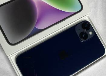 Iphone 14, 128gb, Midnight na sprzedaż  Warszawa