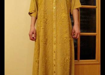 Duża MAXI rozpinana sukienka indyjsaka Wiosna/Lato-r.XL na sprzedaż  Konin