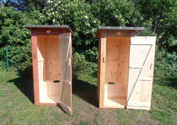 Wc Toaleta Szalet Wychodek Kibel Drewniany Swojak Budowe na sprzedaż  Drużbice